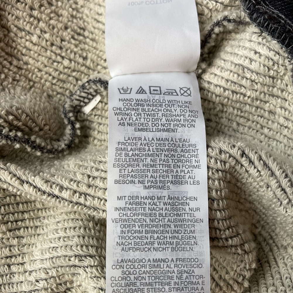 J Crew size small sweatshirt with metallic detailing - Picture 9 of 10